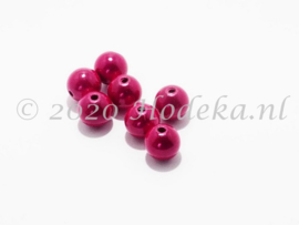MIR10/31a  40 X miracle beads Fuchsia 10mm