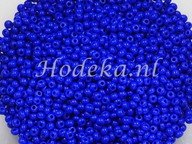 CRP15/04a  50 gram Preciosa Rocailles 15/0 Donker Blauw