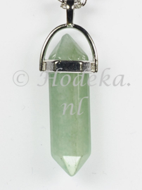 NSH05  1 x Natuursteen hanger  *Aventurine*