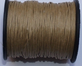 KAD17a 1x rol katoendraad/Waxkoord Beige ca. 60 Meter