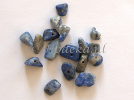 NST19  30 x Natuursteen Blauw  *Lapis Lazuli*