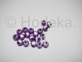 MIR08/08  10 X miracle beads Lila  ca. 8mm