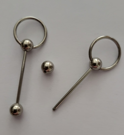 HRP02 1 x Wissel hanger Pin 40 x 12 mm