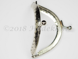 BBB03   1 x Beurs beugel 72 x 50mm Antiek zilver