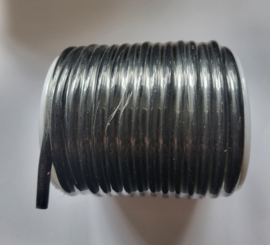 *RKM05  10 meter KLOS Rubberkoord Hol 5 mm