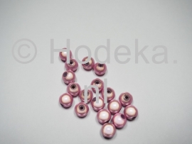 MIR08/07  10 X miracle beads Licht roze  ca. 8mm