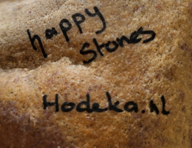 HPS28 Hand painted stone by Hodeka.nl Bloemen