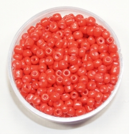 CNR08/15   Rocailles 50 gr. Rood 8/0 