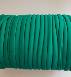*ELG04  Elastisch lint Ibiza 5mm kleur Groen afmeting 1 Meter