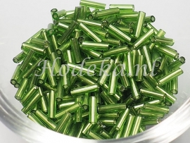 RST08 Rocailles staafjes Groen 12 gram