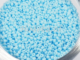 CRP11/51a  50 gram Preciosa Rocailles 11/0 Baby Blauw