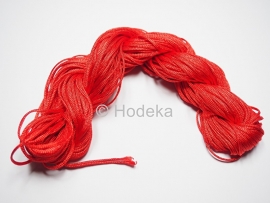 NLD06 Nylonkoord 1mm Rood ca 20 meter