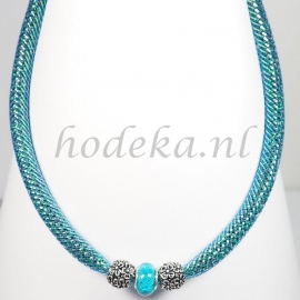 NPT16  Netslang pakket Zee groen/Blauw