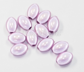 MIO14/05   6 X miracle bead Lila ca. 14mm 