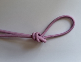 *BKE15 Koordelastiek Oud Roze 1 meter