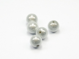 MIR10/03  8 X miracle beads wit  ca. 10mm