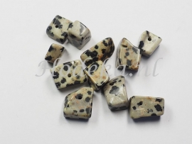 NSG01  12 x Natuursteen kraal  Dalmatier Jaspis