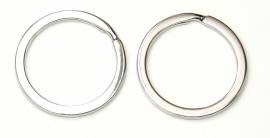 SLR01b   25 x Sleutelhanger ring rond 32mm