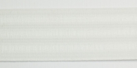 BEG02 Breed elastiek Wit 30mm lengte : 50cm