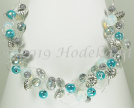 KKP04 Kreukelketting pakket Blauw