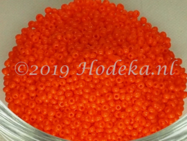 CRP15/37a  50 gram Preciosa Rocailles 15/0 Oranje