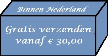 Binnen nederland gratis verzenden vanaf € 30,00