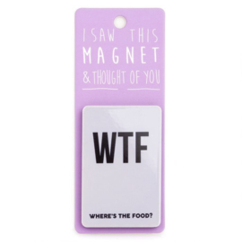 I saw this magnet and ... Where Is The Food