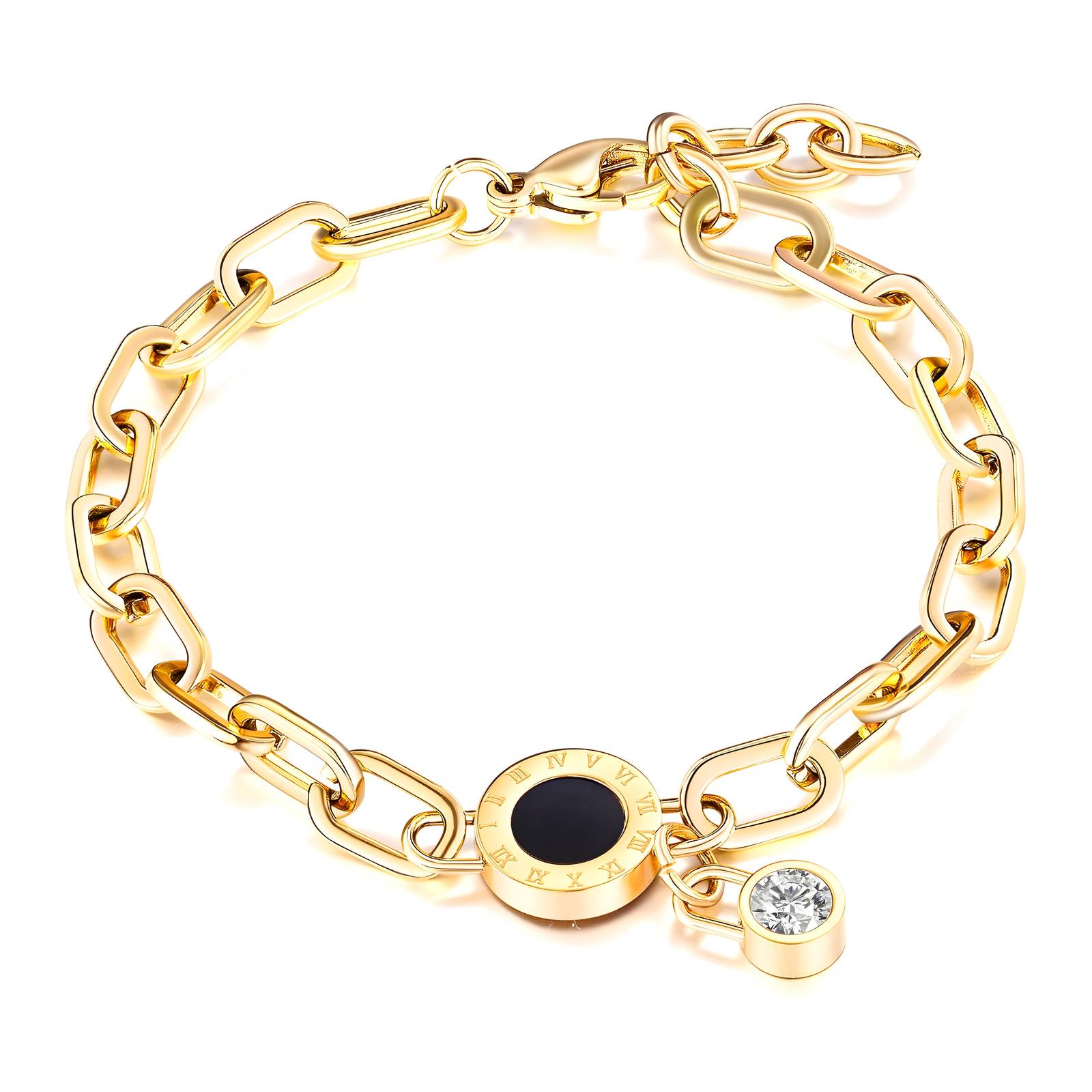 Armband - 18K gold plated stainless steel