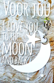 Voor jou - I love you to the moon and back