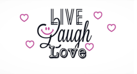 Candlecover - Live Laugh Love