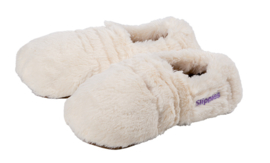 Warmies ®  Slippies De luxe creme pluche ( 36 - 40 )