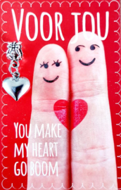 Voor jou - You make my heart go boom