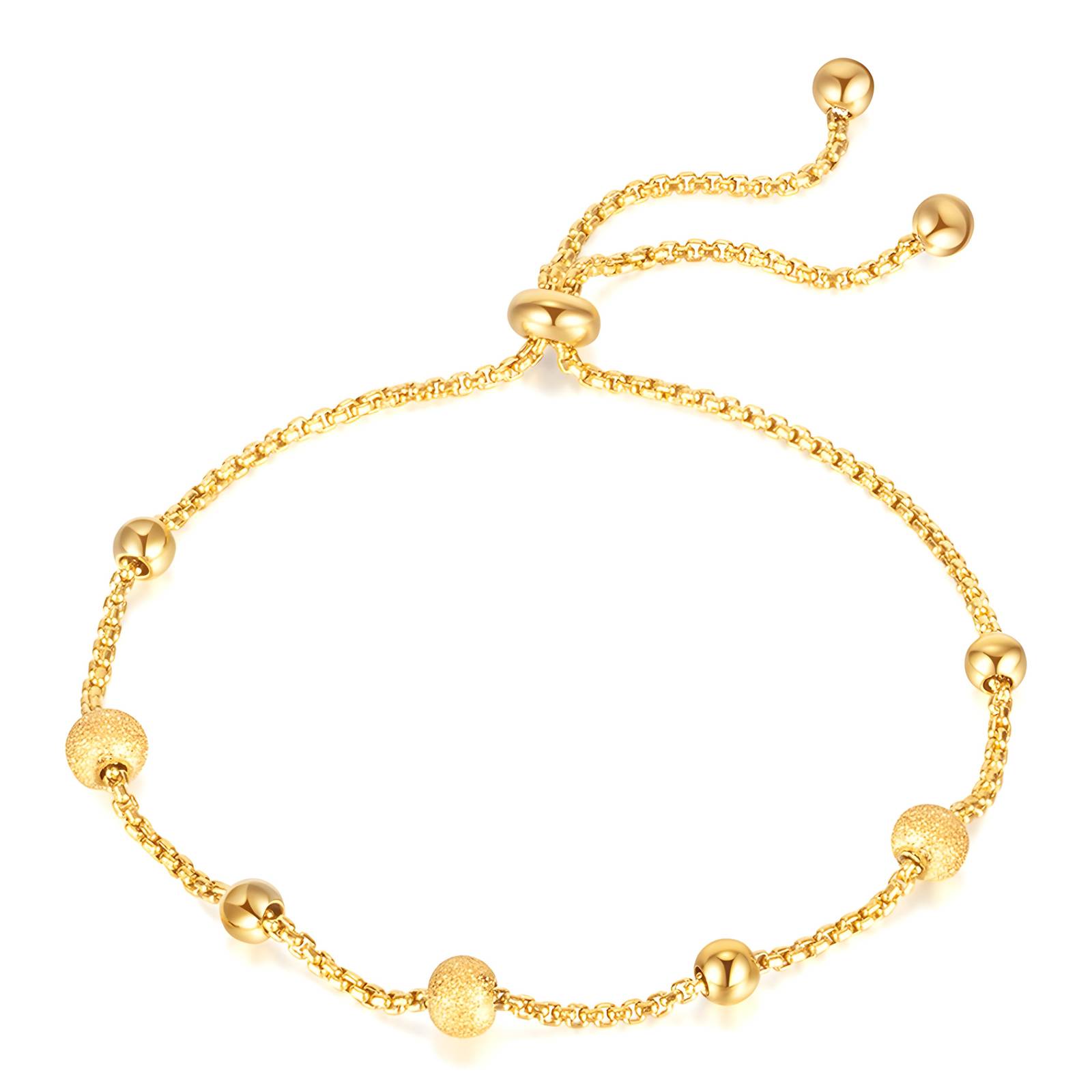 Armband - 18K gold plated stainless steel