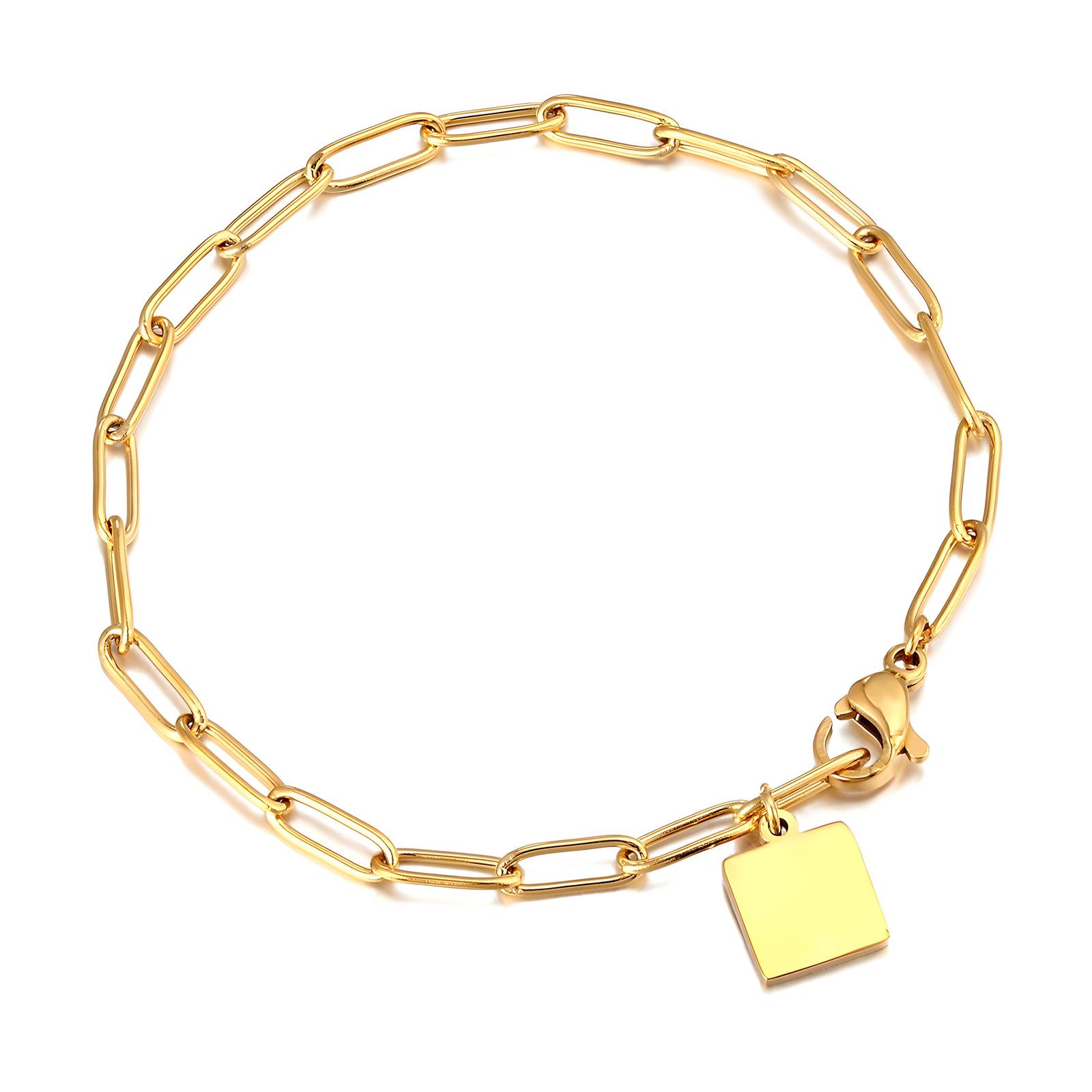 Armband - 18K gold plated stainless steel
