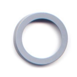 vignelli thick & thin mega ring grey