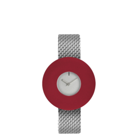 pierre junod mv small vignelli baby horloge mesh