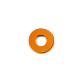 vignelli baby ring orange