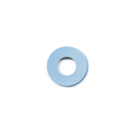 vignelli baby ring pastel blue