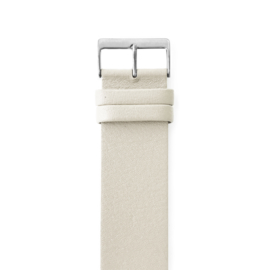 easy going watch strap buckle beige leather