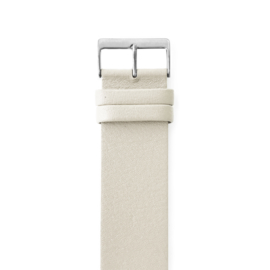 easy going horlogeband gesp beige leer