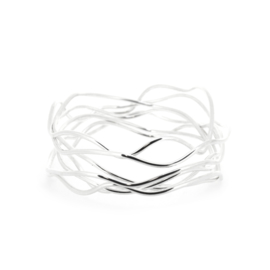 wavy swirl bracelet