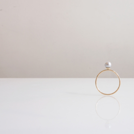 pearl stacker ring