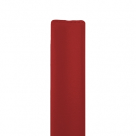 easy going strap leather dark red