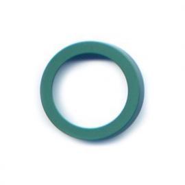 pierre junod mv 34 vignelli thick & thin ring zeegroen