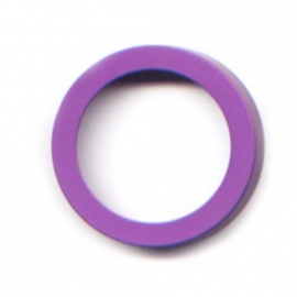 vignelli thick & thin mega ring purple