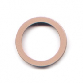 vignelli thick & thin large ring copper