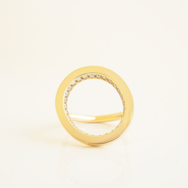 diamond oval ring
