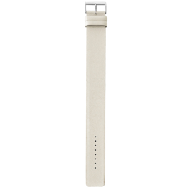 easy going watch strap buckle beige leather