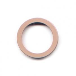 vignelli thick & thin ring copper