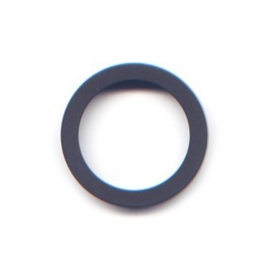 vignelli thick & thin ring black